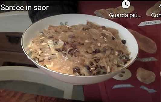 Cucina veneziana: Sardee in saor – videoricetta